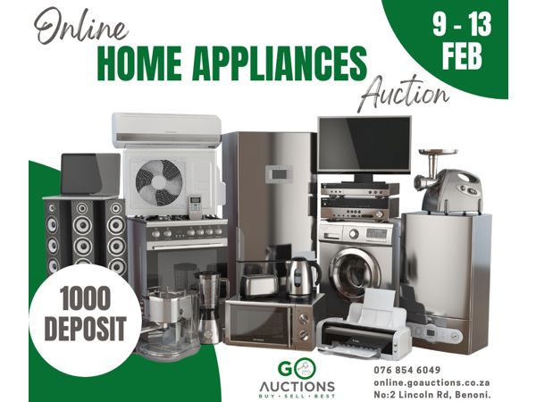 Online Appliance, Hardware & Furniture Auction 5